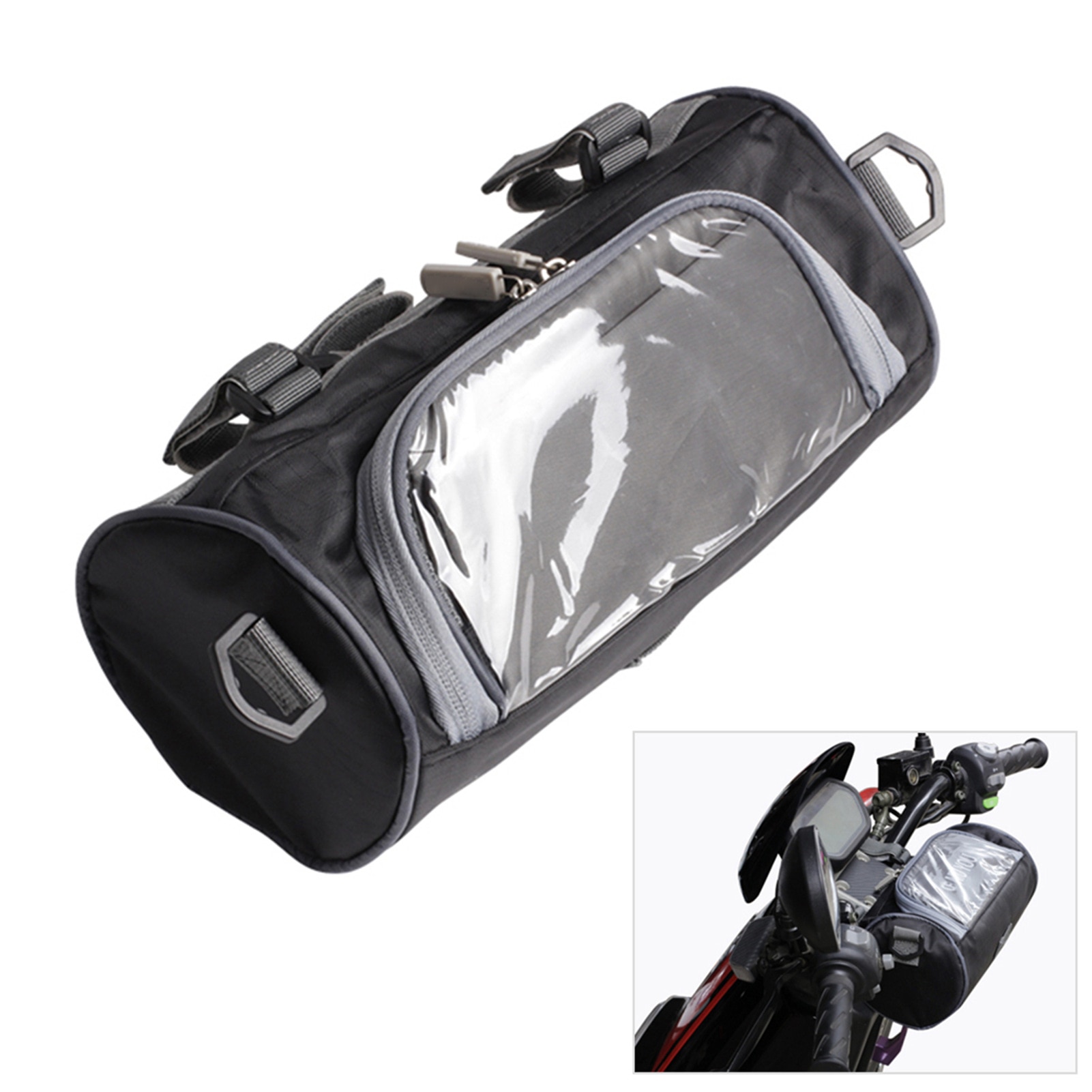 Motorcycle Head Storage Bag Waterproof Mobile Phone Built-in Touch Screen Storage Bag