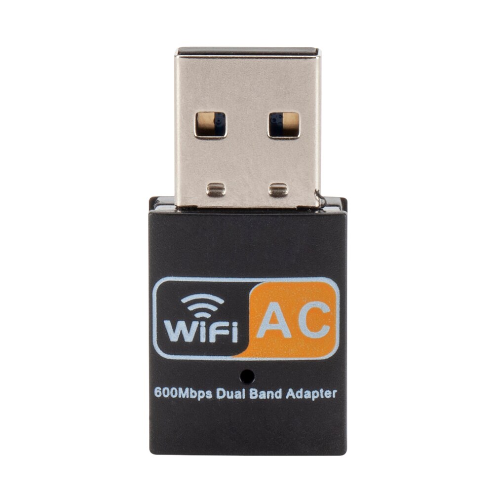 Usb Wifi Adapter 2.4G/5Ghz 600Mbps Wifi Antenne Dual Band 802.11b/N/G/ac Draadloze Computer Netwerkkaart Lan Wifi Dongle Ontvanger