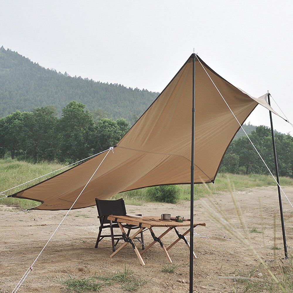 Aluminum Alloy Tent Rods Outdoor Camping Tent Equipment Canopy Tarp Poles Canopy Support Rods Camping Tent Accessories