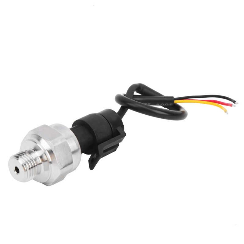 DC5V /12V G1/4in Water Lucht Olie Druksensor Zender Transducer DC5V Input DC0.5-4.5V Uitgang Water Druk sensor