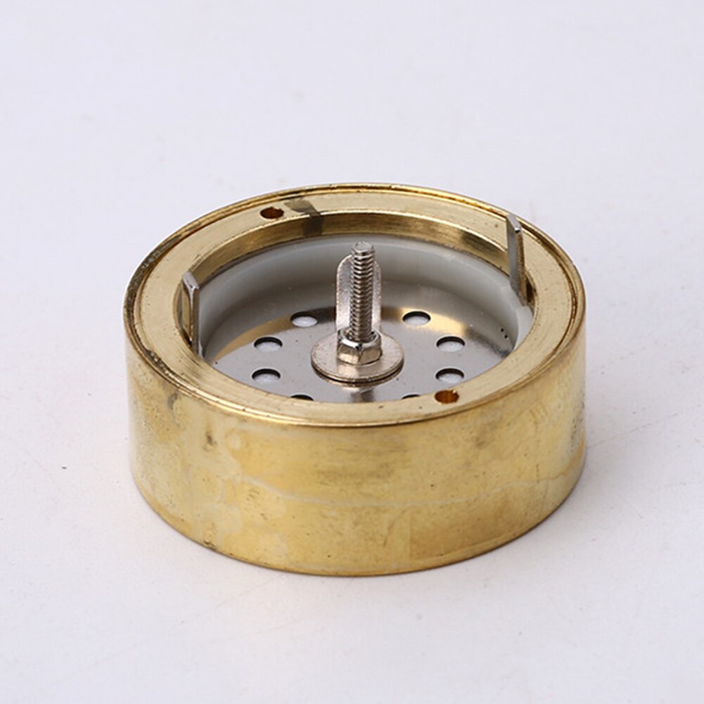 Aluminium Condensator Microfoon Cartridge Capsule Vervangingen Groot Membraan Microph Elektrische Instrument Parts Golden