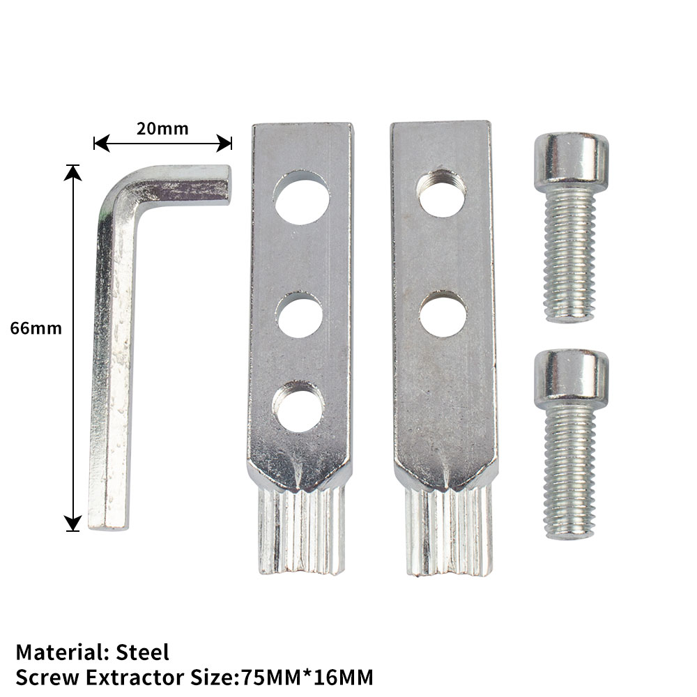 Herramientas de baño Extractor de alambre roto herramientas de roscado grifo y removedor de tornillos reparación de válvula angular de grifo de agua para 4/6 puntos: Verde, púrpura