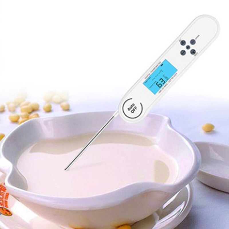 Elektronisk digital display madtermometer vandtæt stemmealarm