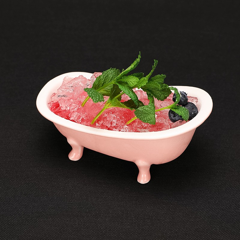 Bathtub Cocktail Glass Ceramics American Bar Party Drinkware Mixed Wine Glasses Dessert Cake Smoothie Cup Tiki Mug
