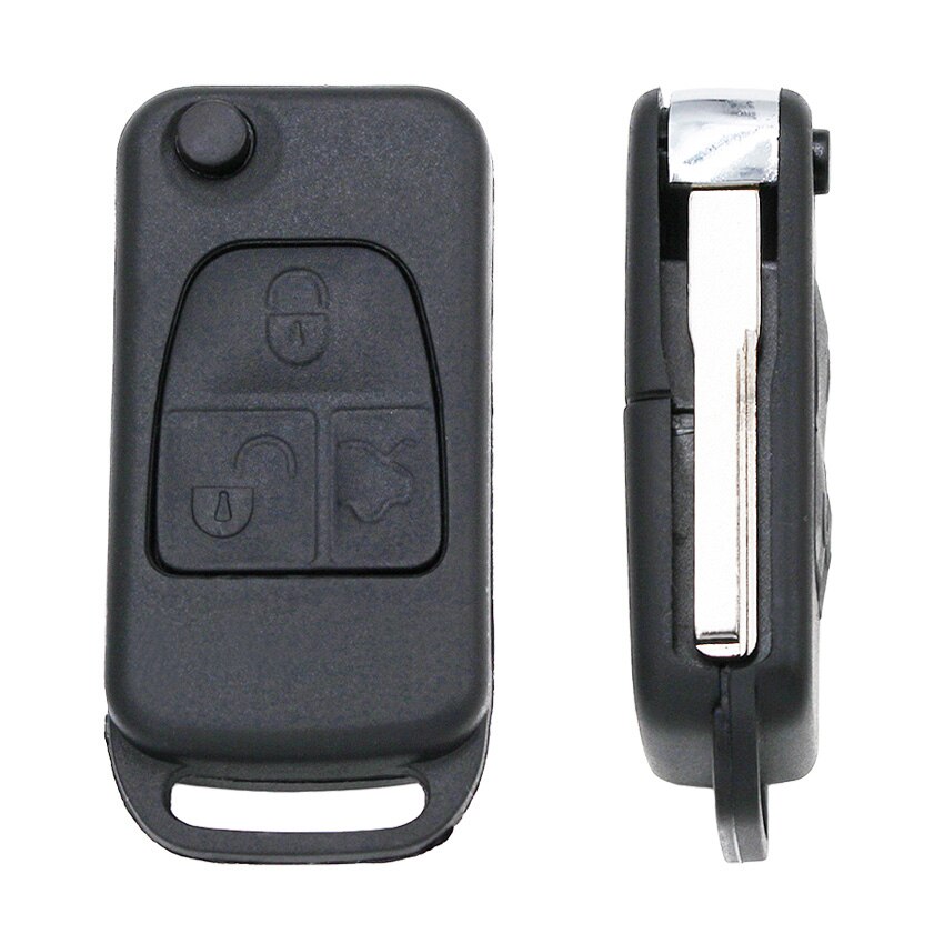 Bilnøkkel Skall til Mercedes Benz - Uskåret Blad HU39/HU64 - 7x3x2cm: 3b hu64