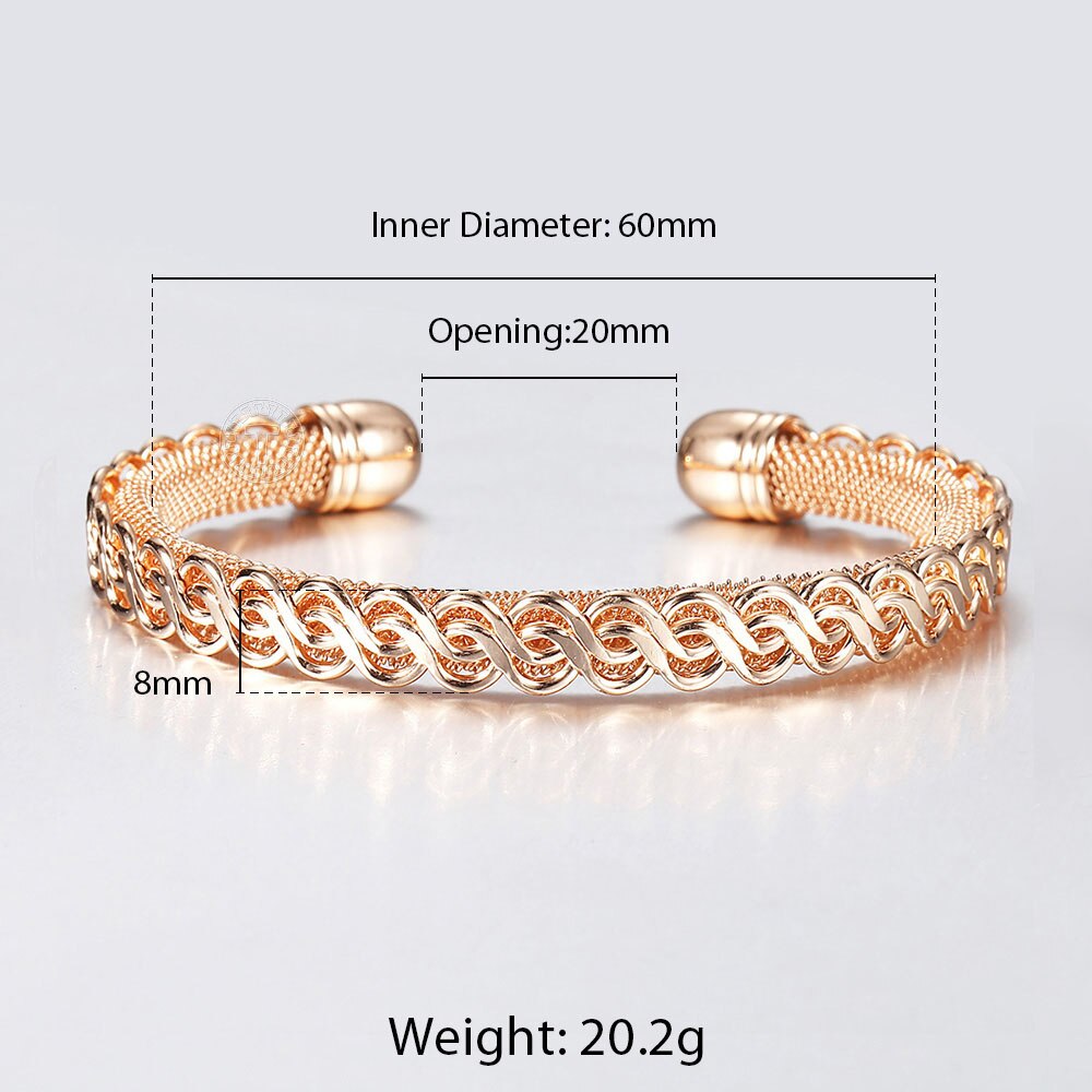 Pulsera De Cadena De Eslabones De Oro Macizo De 14 Quilates, De Dos Tonos, 0.236 In, Pulida A Mano, Con Cierre Seguro De Langosta, Oro, 0