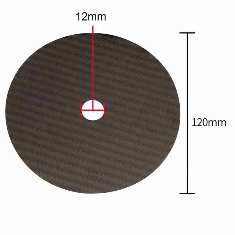 0.2mm Carbon Fiber CD DVD Tape Disc Stabilizer Mat Player Shock Machine Tuning Anti-shock Tray Audio Base Pad HiFi Turntabl Y8C9