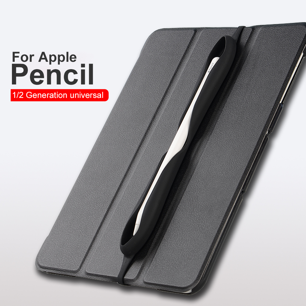 PORTEFEUILLESUBSIDIES Zachte Siliconen Compatibel Voor Apple Etui Compatibel Voor IPad Tablet Touch Pen Stylus Beschermhoes Cover