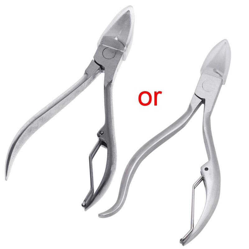 Stainless Steel Toe Nipper Nail Clipper Cutter Ingrown Pedicure