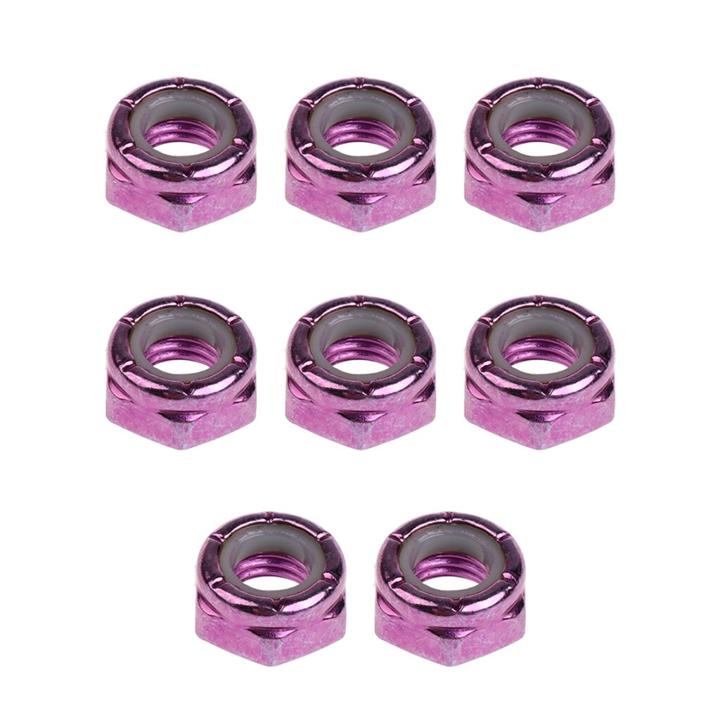 8 stücke Skateboard Lkw Rad Achse Schraube Muttern Longboard Hardware- Zubehör für Männer Frauen Ich bin Freien Skateboard
