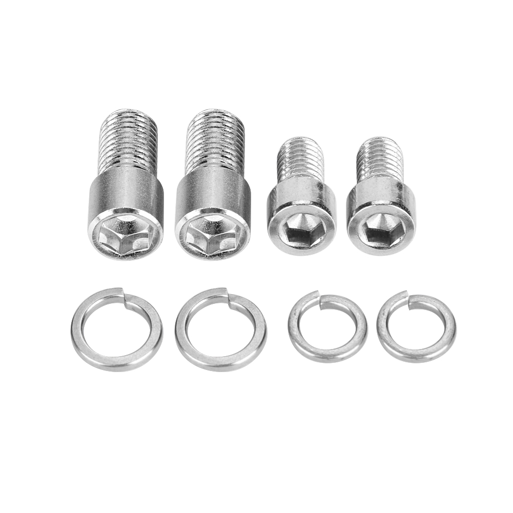 2 Stuks Motorfiets Achteruitkijkspiegels Uitbreiding Universele Adapter Aluminium Basis Schroef Beugel Motor Accessoires