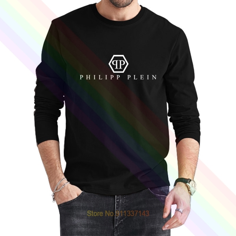 1Philiip T-Shirt Plein Newest Summer Men's Long Sleeve Popular Tees Shirt Tops Novel Unisex: S