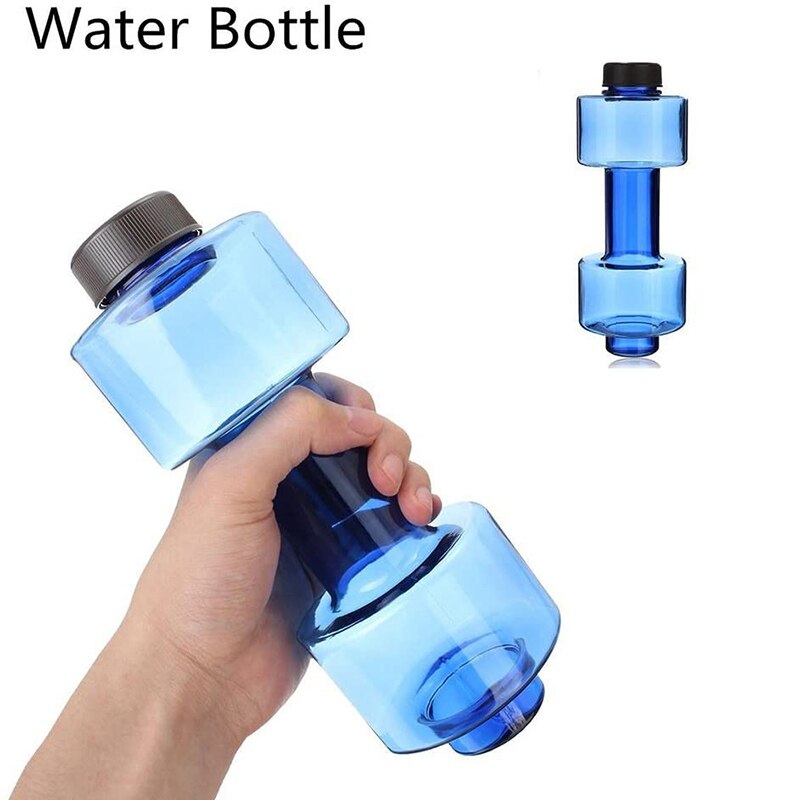 Sportsvannflasker 550ml lekkasjerbare bærbare uknuselige min plastflaske shaker Fitness hantel unisex Fitness hjem
