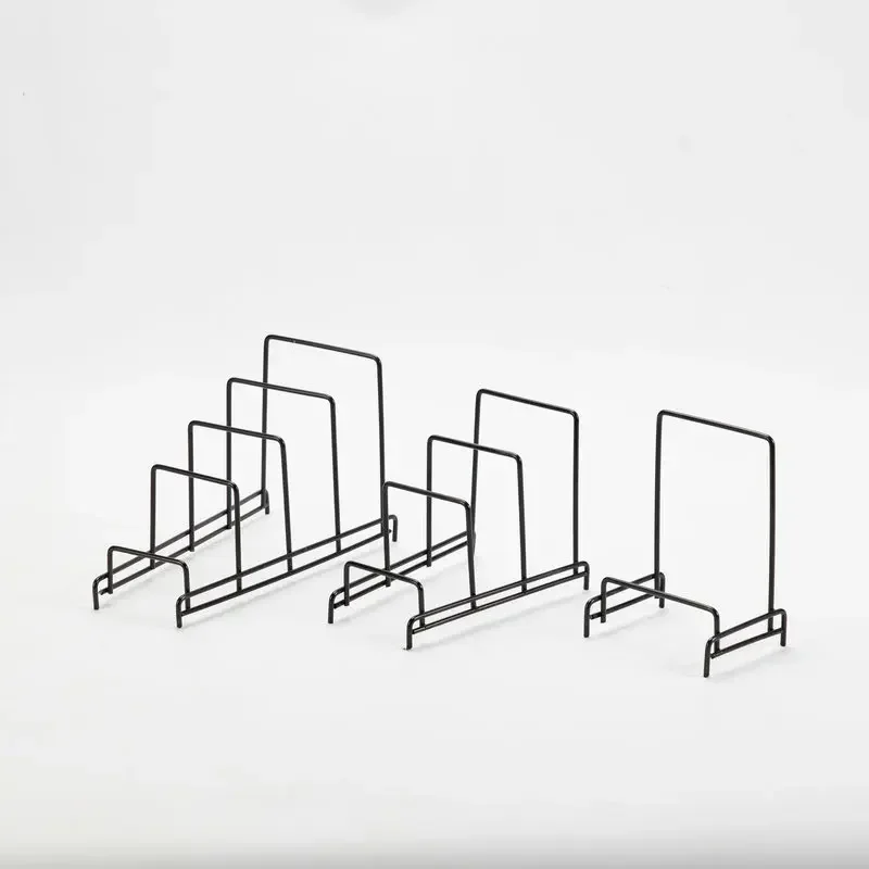 Iron Art Rack Plank Multi Layer Ruimtebesparende Organisator Snijplank Pot Deksel Platen Standhouder Opslag Voor Keuken Home Decor