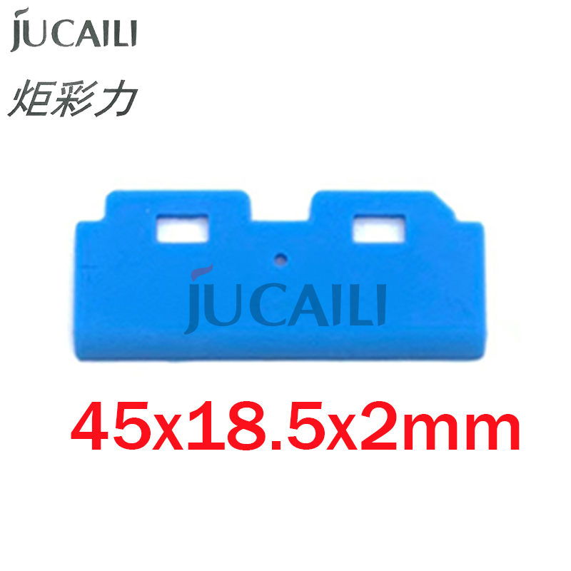 Jucaili 5 pcs lösungsmittel drucker gummi wischer für epson xp600/dx5/dx7/i3200 druckkopf blatt mutoh roland mimaki reinigungs wischer: Light Black