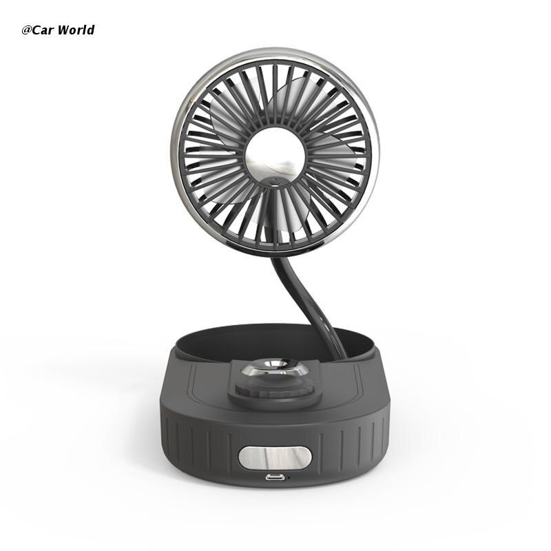 6XDB Battery Portable Water Spray Mist Fan Electric Rechargeable Handheld Mini Fan Cooling Air Conditioner Humidifier: Black and silver