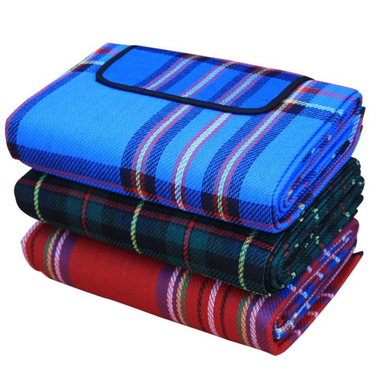 Multiplayer Picnic Big Mat Camping Mat Mattress Pocket Beach-Mat Lightweight Waterproof Portable Climbing Mat Plaid Blanket