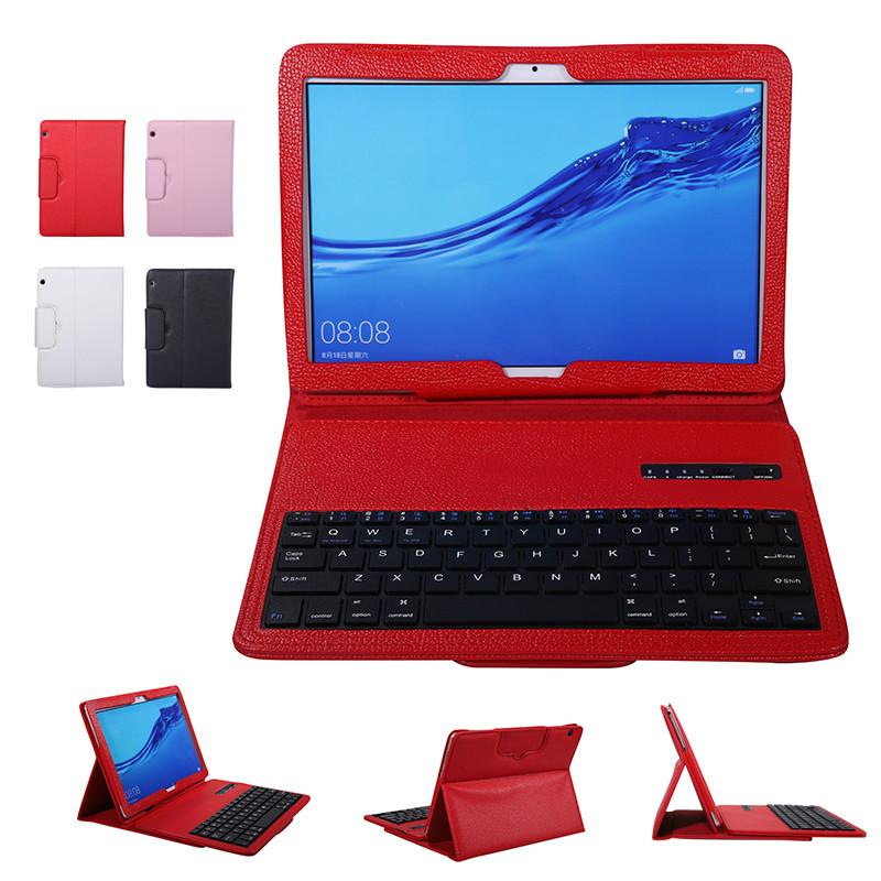 Keyboard Leather Case For Huawei MediaPad T5 10 Keyboard Case 10.1 inch AGS2-W09 AGS2-L09 AGS2-L03 Slim Bluetooth Cover Funda
