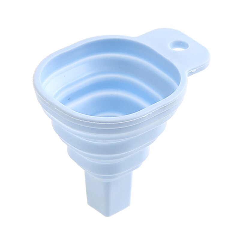 Entonnoir carré rétractable en Silicone, petit renversement de vin domestique, en forme de cône, pour la cuisson du vin: Default Title