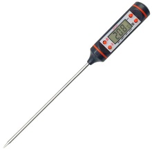 Ociodual Keuken Thermometer Digitale Voedsel Vlees Probe Bbq Huishoudelijke Temperatuur Tool Black