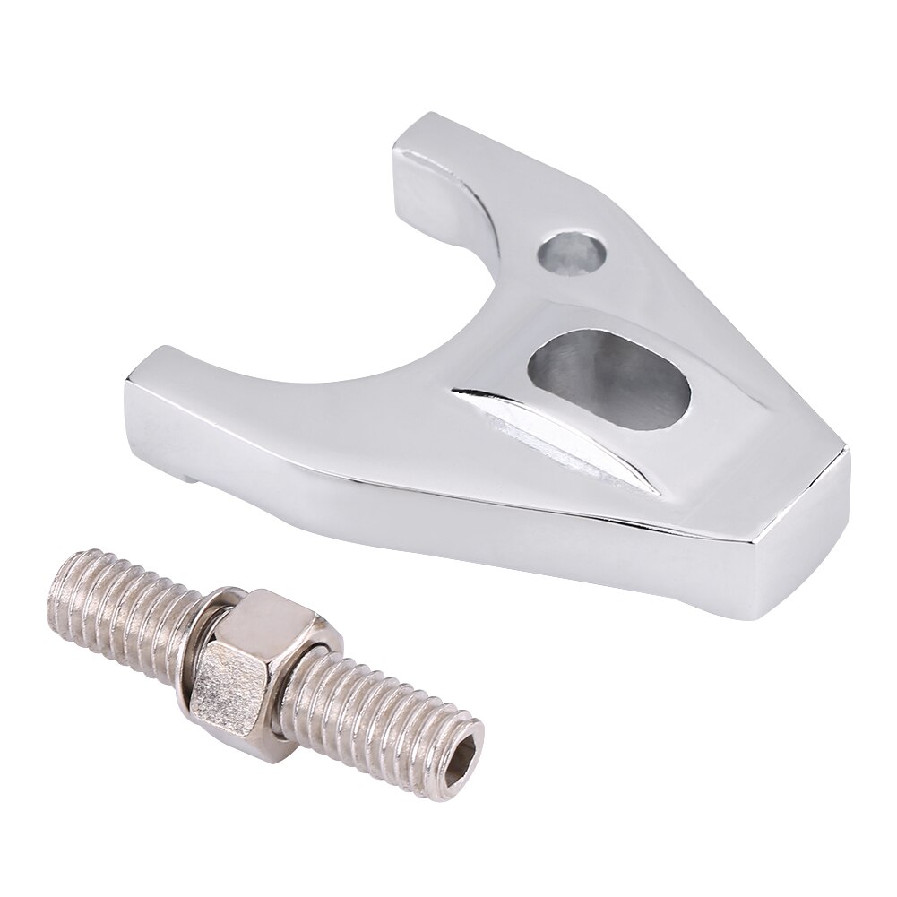 Auto-Styling Chrom Billet Aluminium Verteiler Klemme Halten Unten Praktische Metall Teile passen für Chevy SBC BBC SB BB HEI Elektronische