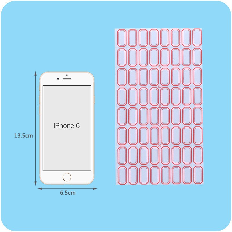 10PCS Label Sticker Self Adhesive Self Adhesive Paper Office Supplies Small Movable Price Price Paste Book Label