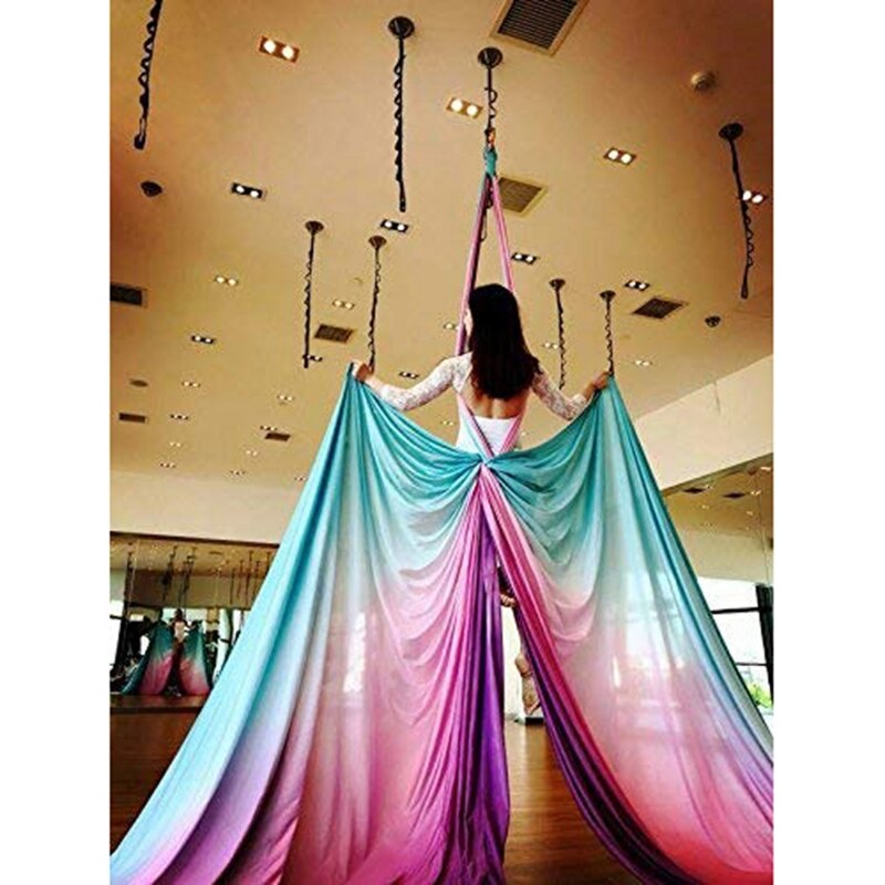 Altalena Yoga Aerea: Amaca Trapezio Per Antigravit&agrave; E Inversioni - Kit UK