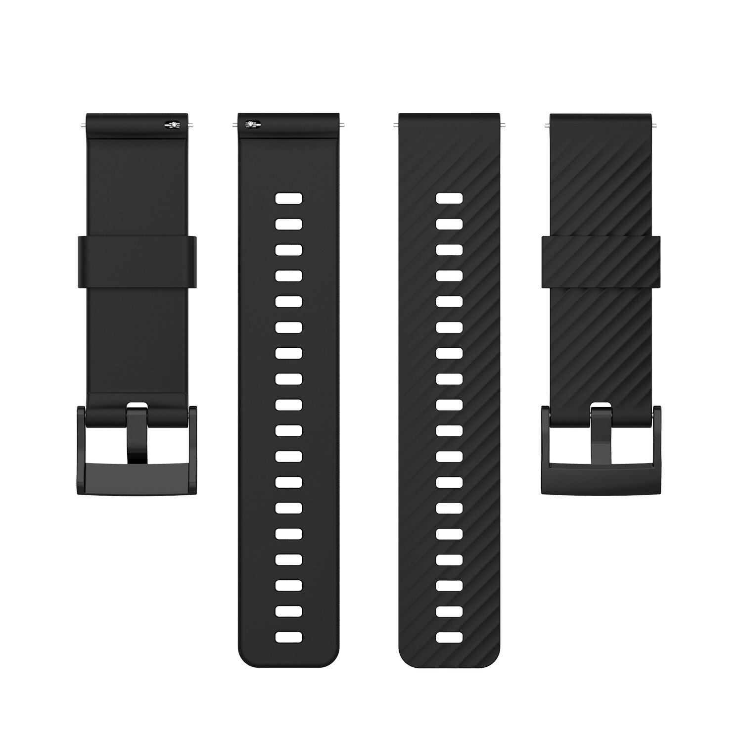 Gummi Uhr Band Für Suunto 7 Suunto 9 Armband Armband Weiche Silikon Uhr Strap Für Suunto 9 Baro/9 spartan/9 GPS Band: Black