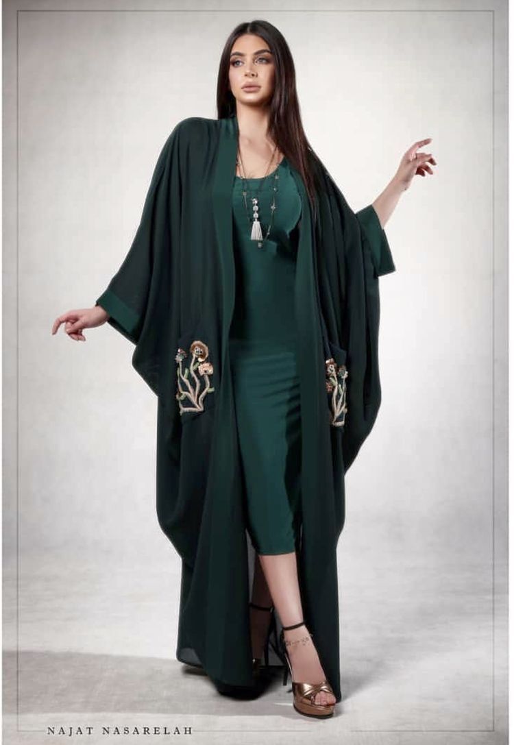 Abaya muslim dubai kläder dambroderad kofta kläder för kvinnor marocain turkisk kaftan