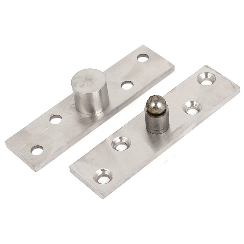 100mm x 25mm acier inoxydable 360 degrés porte Pivot charnière ensemble