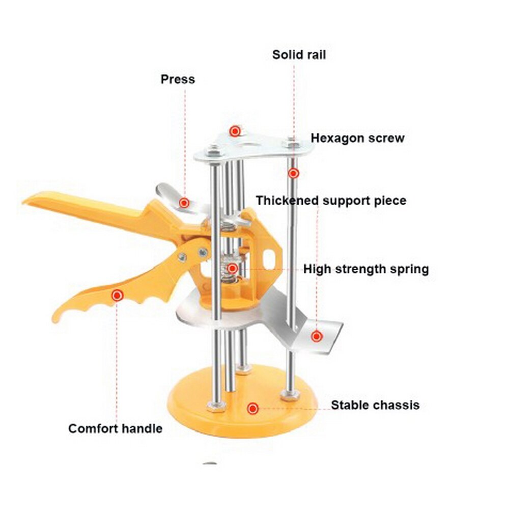 Wall Tile Height Regulator Tile Locator Height Adjustment Regulator Wall Ceramic Tile Leveling Height Locator Construction Tool