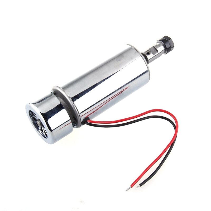 300W CNC Spindle Air-Cooling Spindle DC 12V-48V Spindle Motor ER11 Brushed DIY Engraving Machine Spindle: Default Title