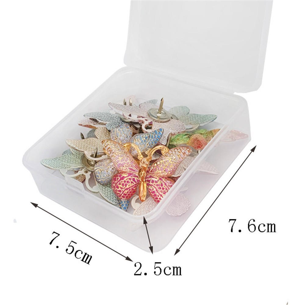 100 Pcs Bloemvorm Decoratieve Leuke Thumb Kopspijkers Miniaturen Pushpins Push Pins Voor Foto Muur, Kaarten, Bulletin Board: Flower12pcs