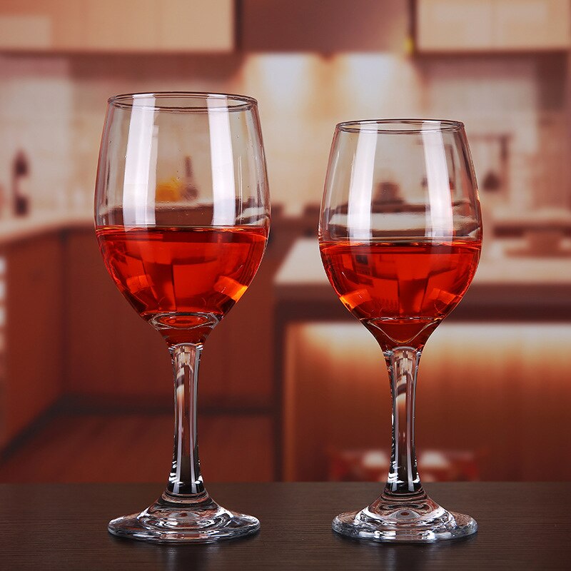 Modern Simple Glass Red Wine Glass Tempered Glass Goblet Exquisite Glassware