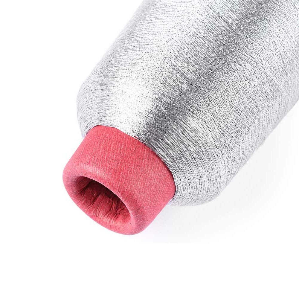 1Pc Gold/Silver 3000M Cross Stitch Metal Thread Polyester Thread for Hand-woven Embroidery DIY Sewing Thread
