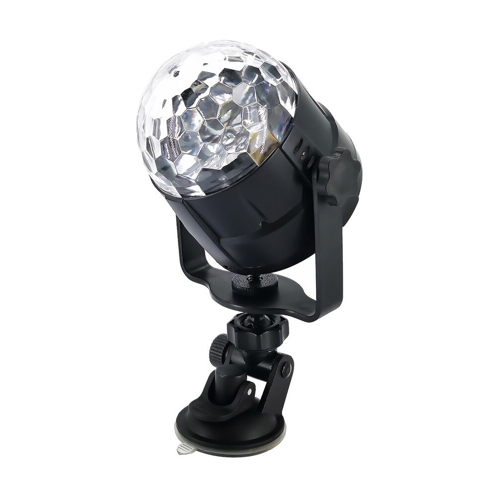 15 kleuren LED USB DJ Disco Bal Lumiere 5W Sound Activated Projector Light Kerst Decoraties Voor Huis Disco Licht
