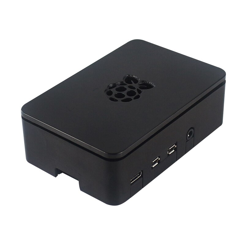 S Robot Raspberry Pi 4 Abs Case Black Plastic Case Box Behuizing Voor Raspberry Pi 4 Model B Pi 4B RPI168