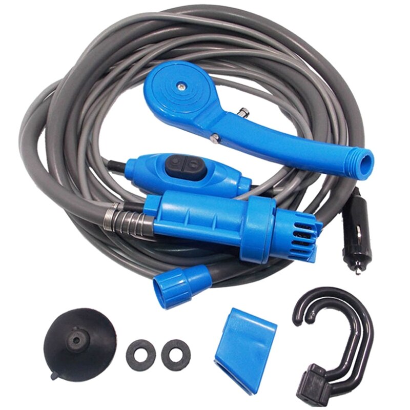 High Pressure Car Water Pump 12V Car Care Automobile Caravan Electric Shower Portable Washer Auto Part Washing Tool