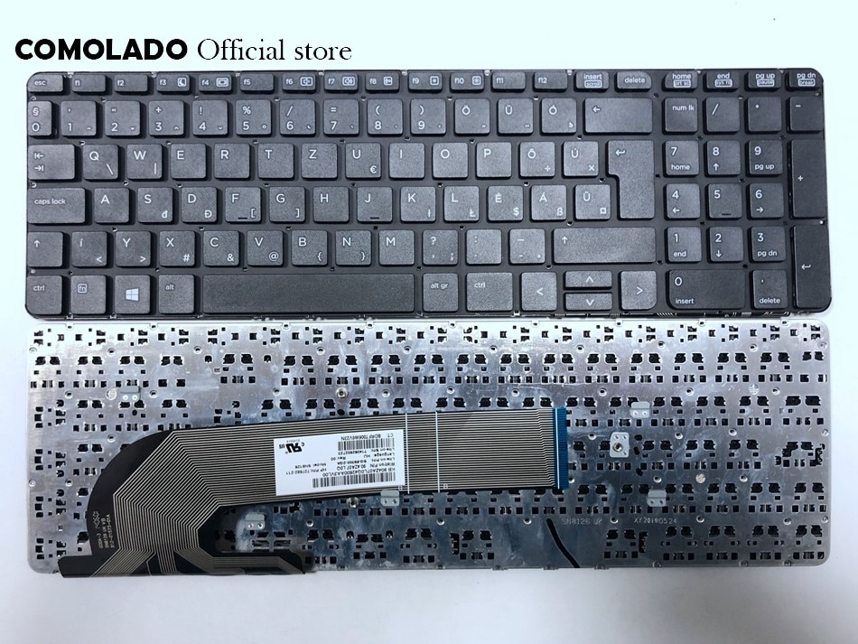 Czech Belgium Hungrarian French UK Keyboard For HP PROBOOK 450 G0 450 G1 470 455 G1 450-G1 450 G2 455 G2 470 G0 G1 G2 S15 S17