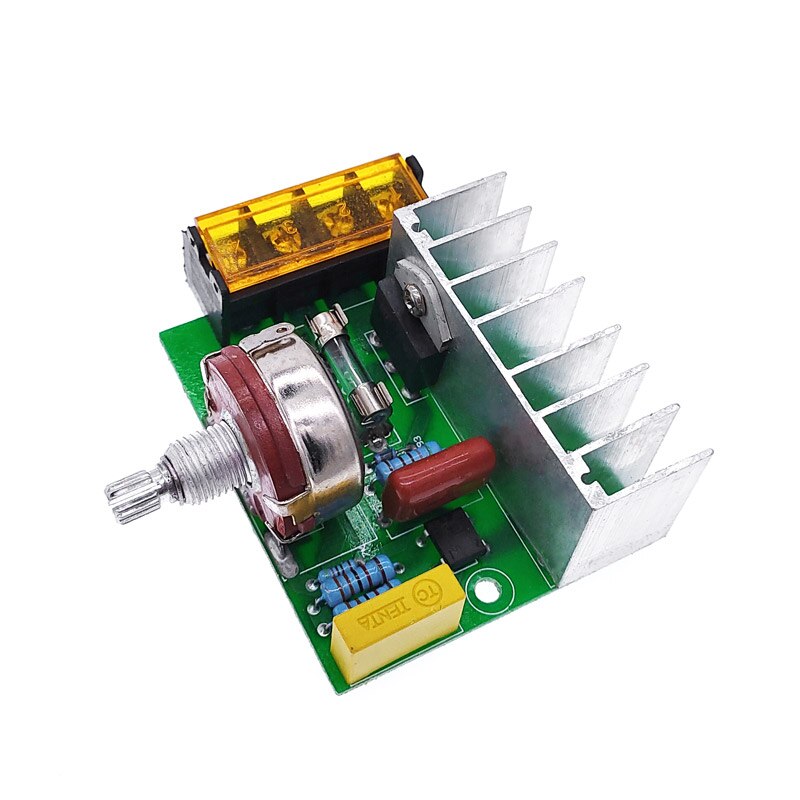 Ac Voltage Regulator 220V Motor Speed Controller Pwm Controle Scr 4000W Dimmers Gelijkrichter