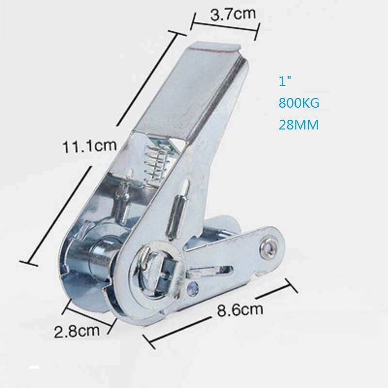 800KG 25MM 1&quot;, Ratchet metal part for ratchet tie down, cargo lashing for transshipment, goods binding tensioner tightener winch: 90070035-03