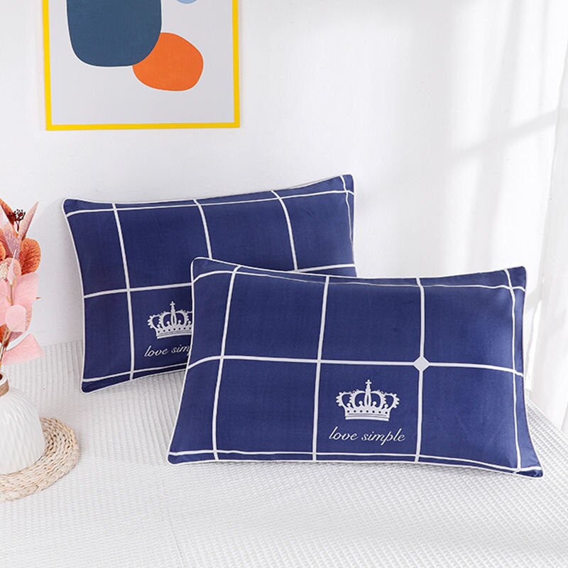 Kussen Europese Stijl Eenvoudige Cartoon 40X60Cm Plaid Student Slaapzaal Met Rits Verwijderbare Te Schoon: 14