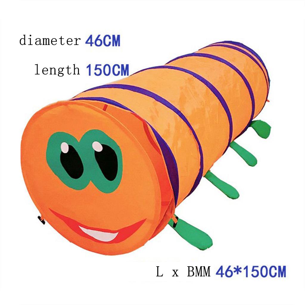 Up Caterpillar Play Tunnel Crawling Tunnel for And Children, Portable &amp;