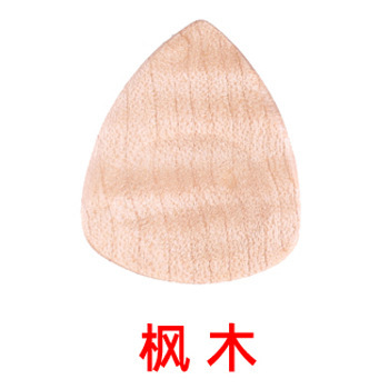 Genuine Wooden Guitar Picks 2.5mm Heavy Smooth Blank Wood Plectrum Mediator Acoustic Electric Bass Guitar Accessories: 3