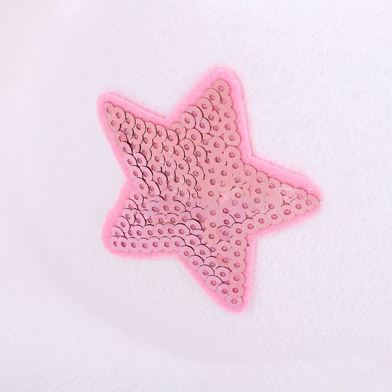 Mode Cowgirl Hoed Met Glitter Ster Voor Costume Dress-Up Westerse Accessoire Fedora Vilt Cap Met Verstelbare Touw