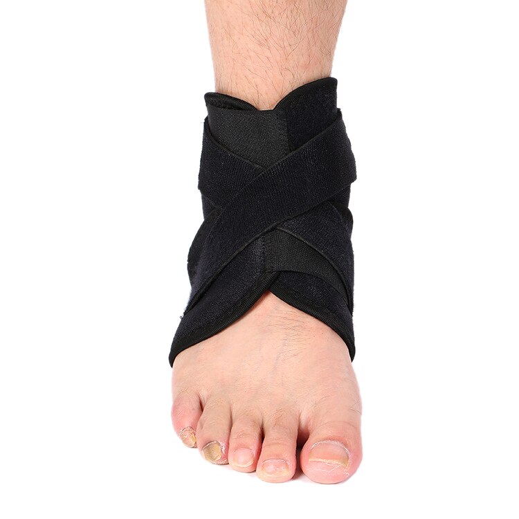 TopBadminton Sport Beschermende Kleding Basketbal Voetbal Verstuiking Compressie Riem Beschermende Enkel Enkel Ondersteuning/Verstelbare