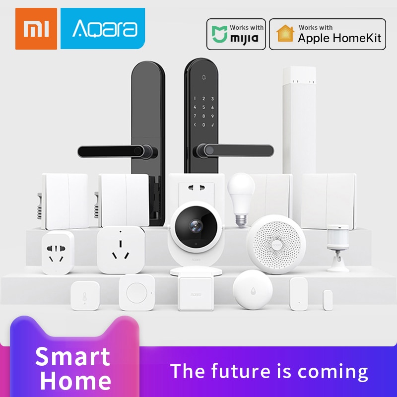 Xiaomi Aqara wifi thermostaat slimme lamp gordijn motor zigbee sensor Gateway Hub Slimme Schakelaar smart home systeem