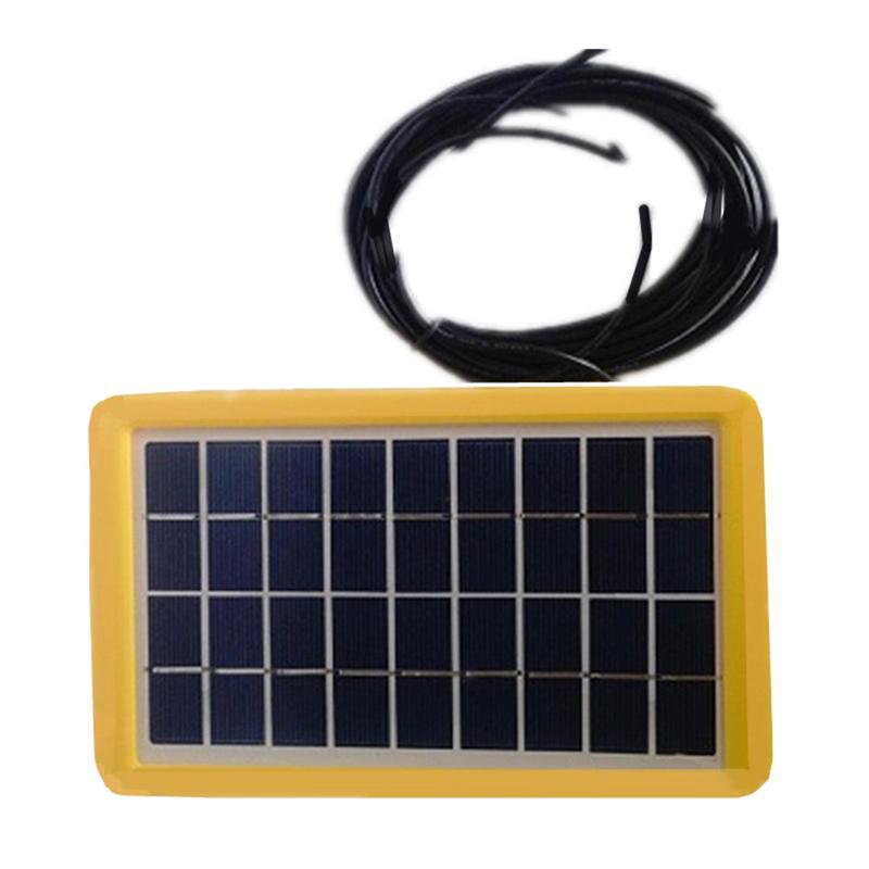 Outdoor Portable Solar Home System Kit DC Solar Panel Power Generator LED Light Bulbs Solar Camping Lighting System with USB Cha