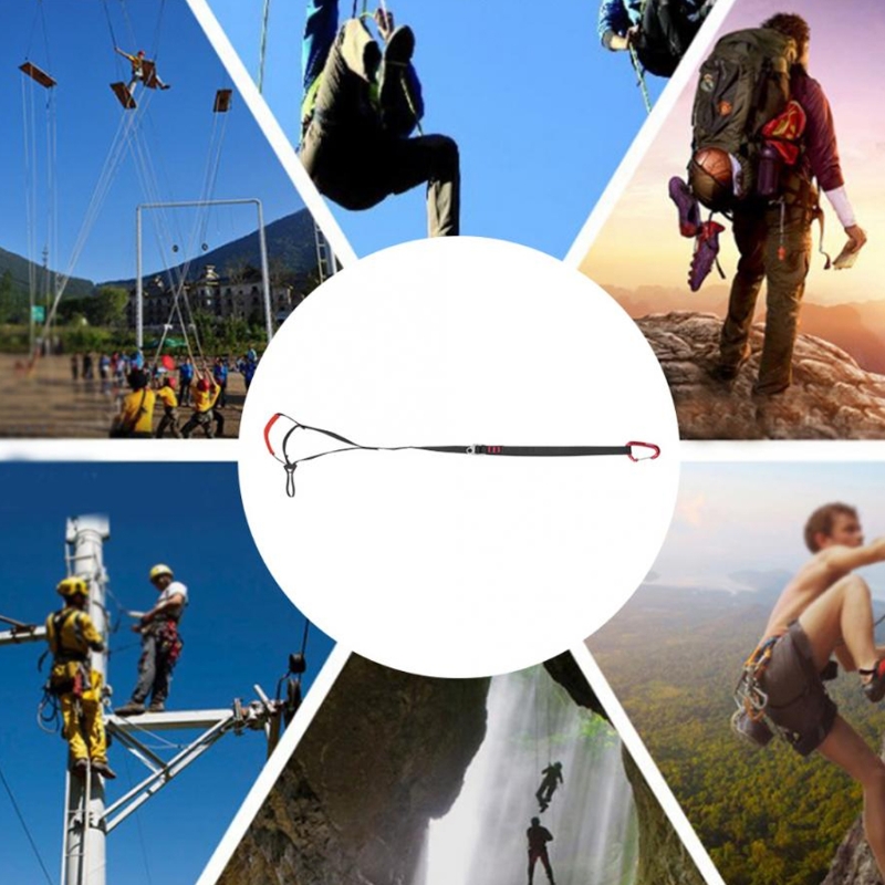 Verstelbare Ascender Strap Outdoor Klimmen Boom Arborist Voet Loop Apparatuur Hoge Slijtvastheid Sterke Polyester