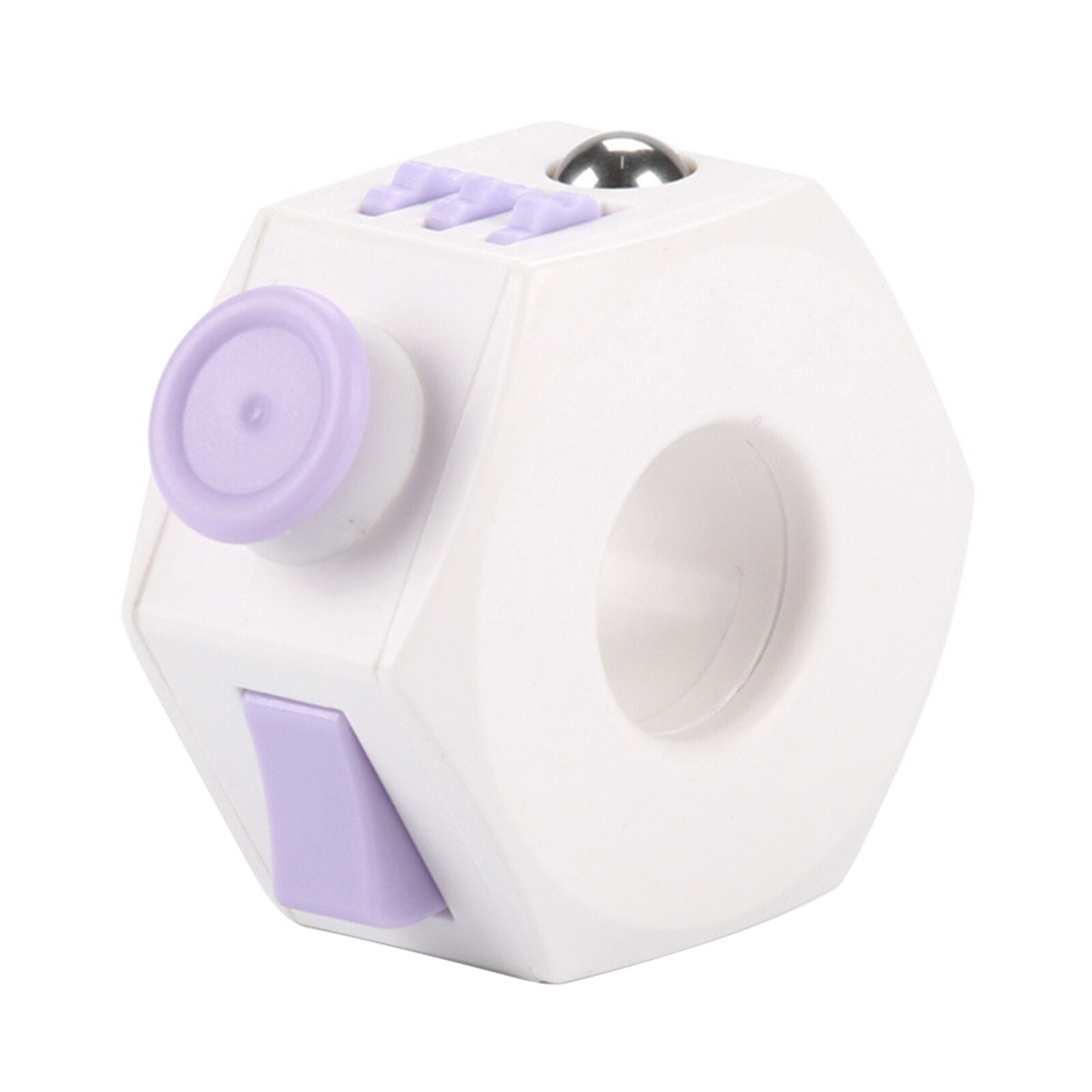 Mode Fidget Ring Kids Volwassenen Handheld Mini Rolling Decompressie Speelgoed Fun Rotatie Draagbare Voor Angst Verlichten Druk